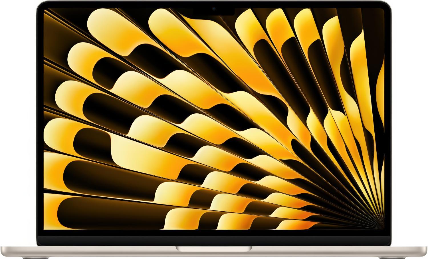 Ноутбук Apple MacBook Air 13 (M5 10-Core, GPU 10-Core, 24GB, 512GB) Starlight Русская гравировка